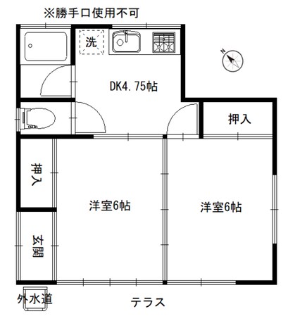 幸手駅 徒歩11分 1階の物件間取画像